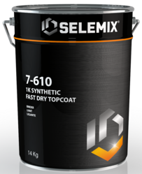 Selemix 7-610 1K Fast Dry Gloss Synthetic Topcoat 14Kg