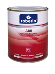 Roberlo A80 Polyester Filler Primer Includes Hardener 1L
