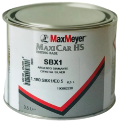 Max Meyer Maxicar SBX1 Crystal Silver Xirallic 500ml