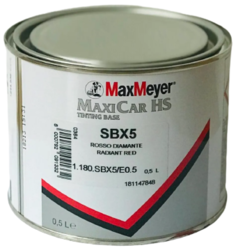 Max Meyer Maxicar SBX5 Radiant Red Xirallic 500ml