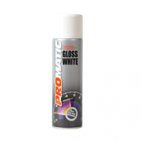 Promatic Gloss White Aerosol 500ml