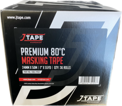 J-Tape Premium 80° Masking Tape Box