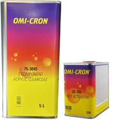 Omi-Cron Clearcoat Kit With Fast Activator 7.5L (5L+2.5L)