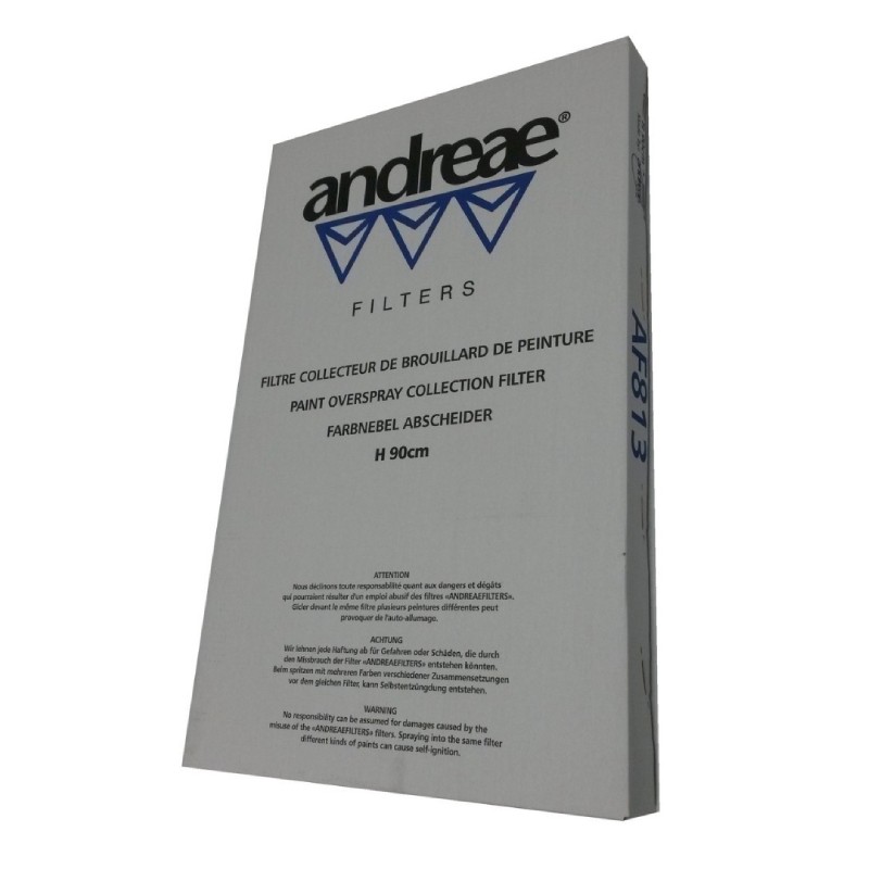 Andreae Pleated Paper Booth Filter 0.9m x 9.2m - Image