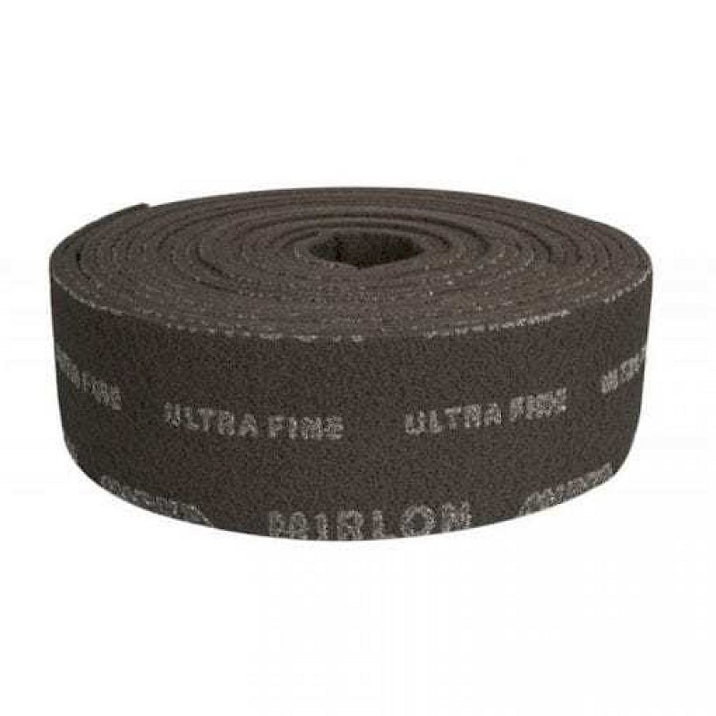 Mirka Mirlon 115mm x 10M Ultra Fine Grey Scotch Roll - Image 1