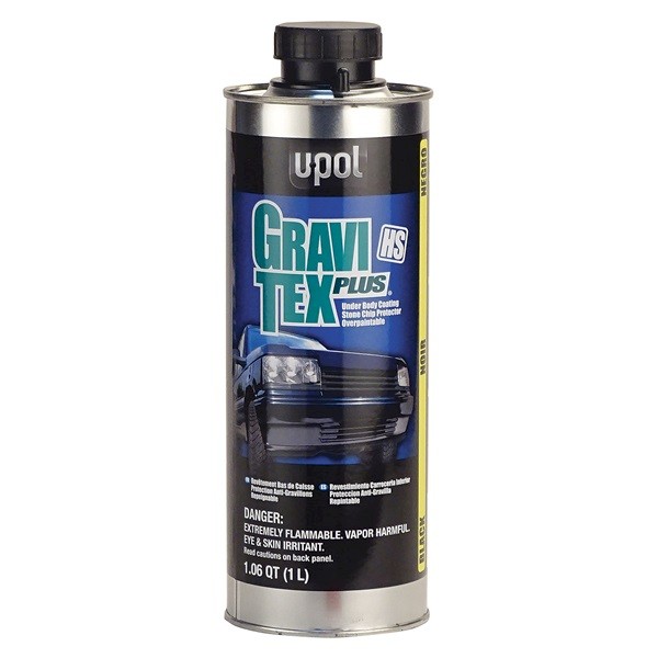 U-Pol Gravitex Plus Black Stonechip 1L