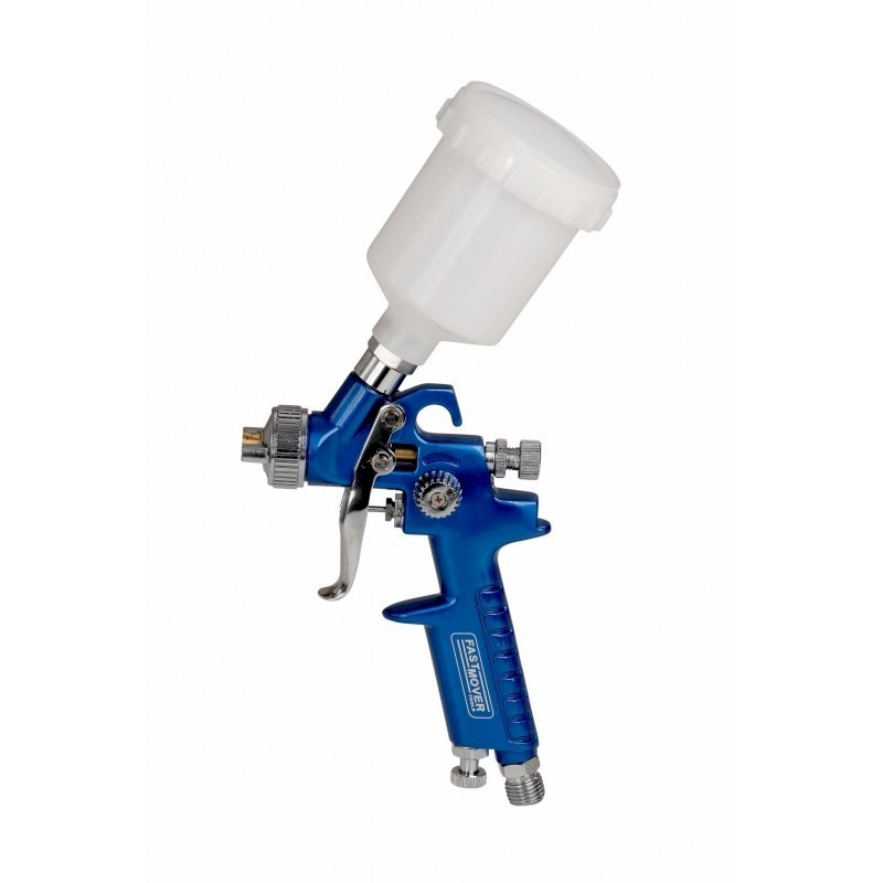 Mini HVLP Gravity Spray Gun 0.8mm 125ml Pot - Image