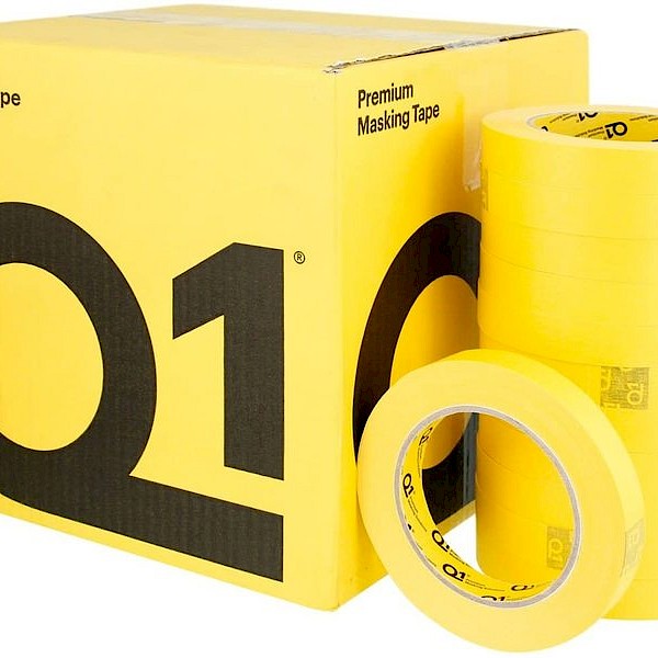 Q1 Premium Masking Tape 36mm x 50m (Box of 24)
