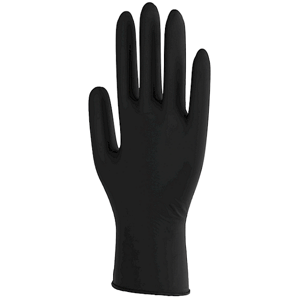 Black Nitrile Gloves Extra Large (x100)