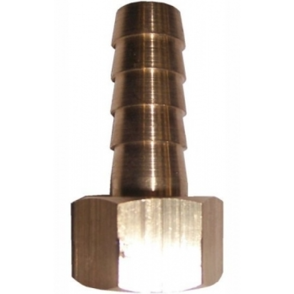 Female Nut Tail Piece 1/4" BSP Thread for 8mm Hose