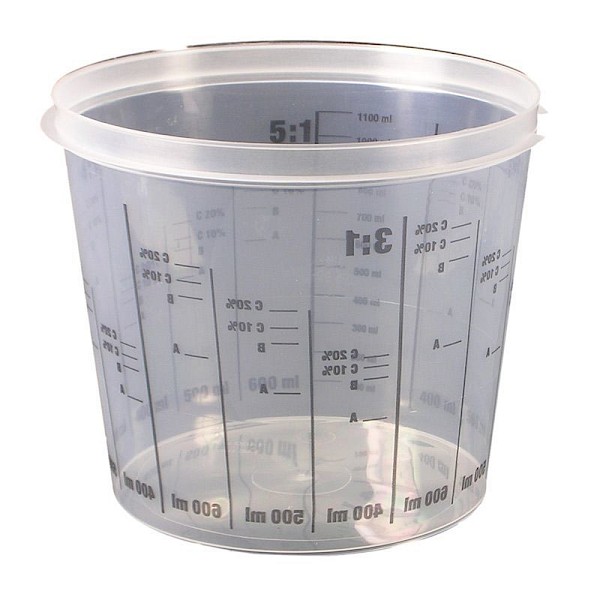 1400ml Plastic Paint Mixing Cup
