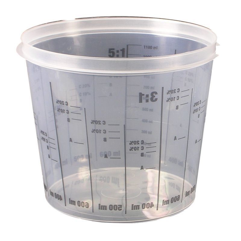 1400ml Plastic Paint Mixing Cup - Image