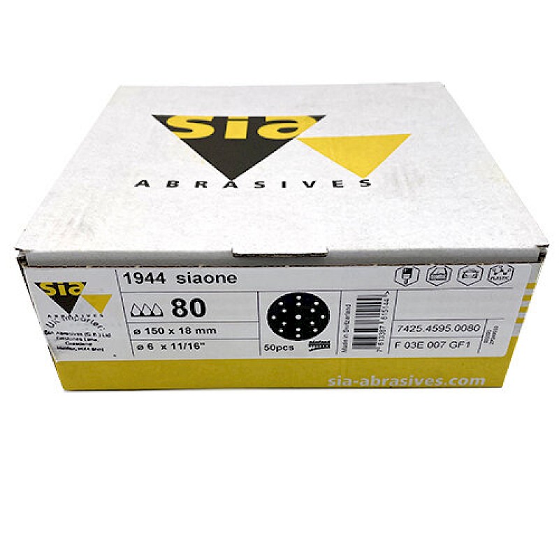 Sia 1944 SiaOne 15H Discs 150mm p80 (x50) - Image 3