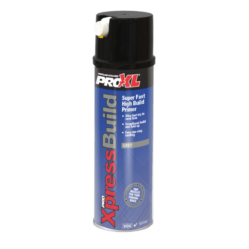 Pro XL Xpress High Build Primer Grey Aerosol 500ml - Image
