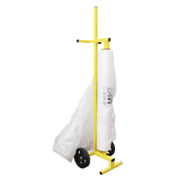 Masking Film Dispenser 1400mm High On 150mm Wheels - Image 2