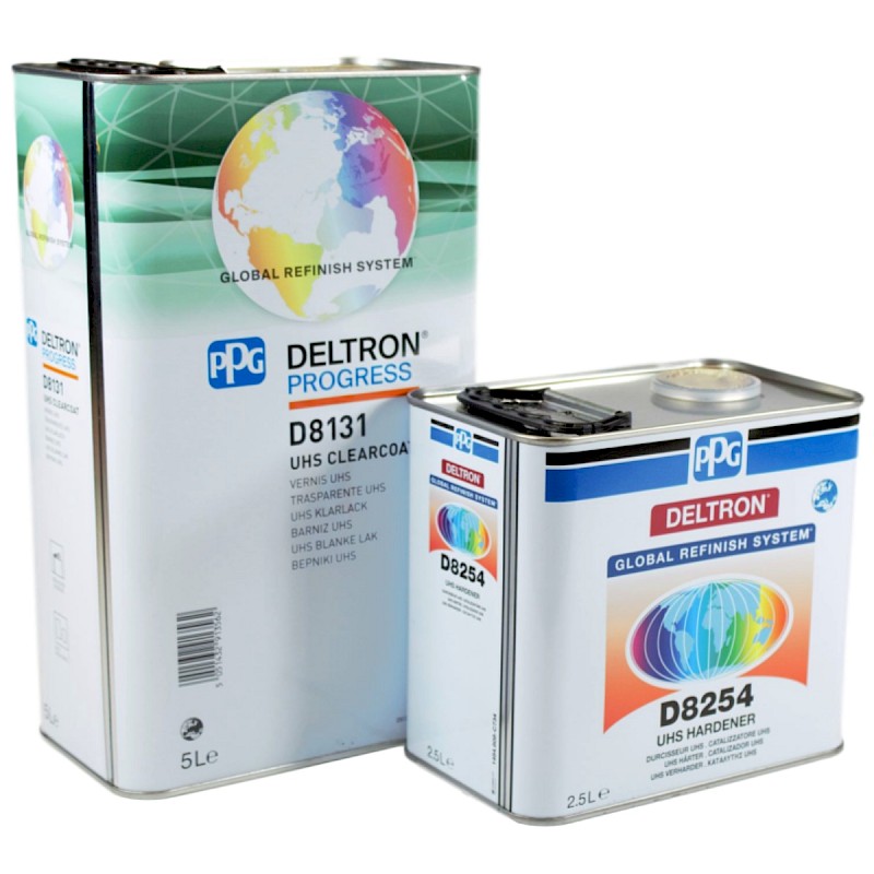 PPG D8131 Clearcoat & D8254 Hardener Kit 7.5L - Image 1