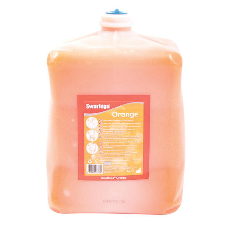 Swarfega Orange Hand Cleaner 4L Cartridge For Dispenser - Image 1