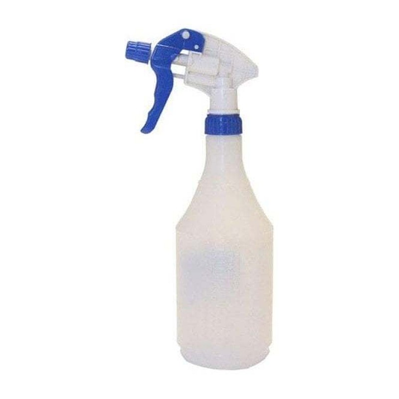 600ml Trigger Spray Bottle W/ Blue Adjustable Nozzle - Image