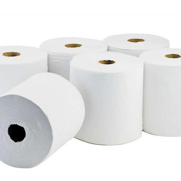 White Roll 2 Ply (x6)