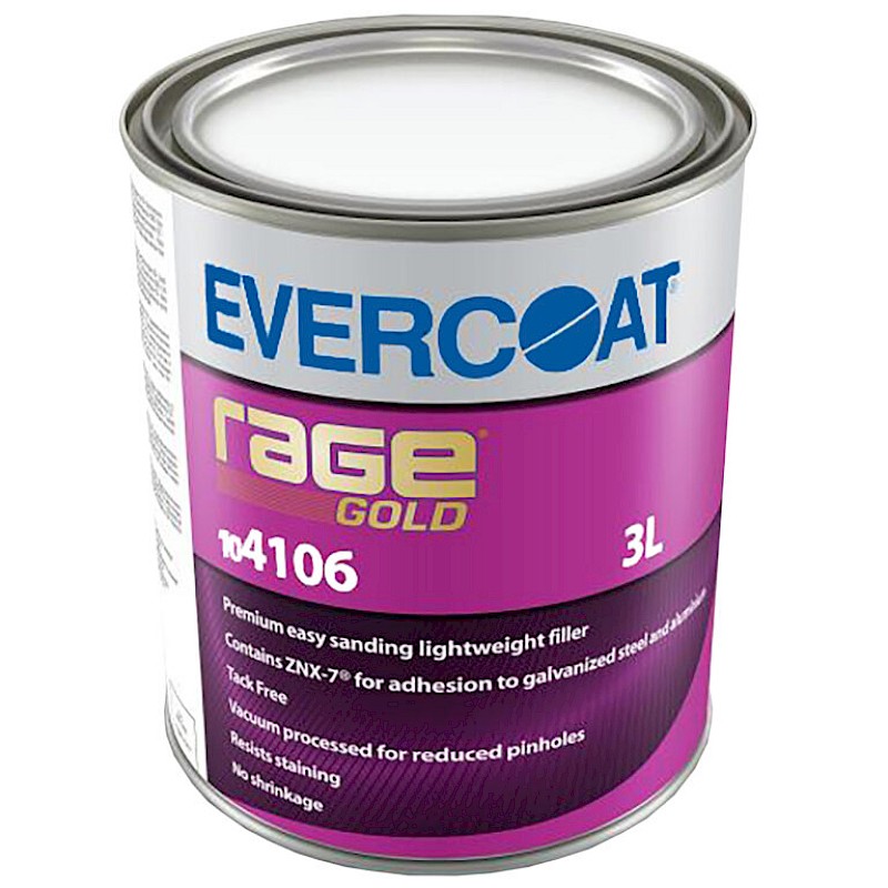 Evercoat Rage Gold Lightweight Filler 3L - Image 1