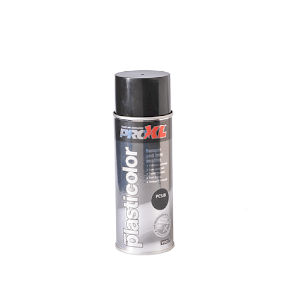 Pro XL Plasticolour Aerosol Jet Black 400ml