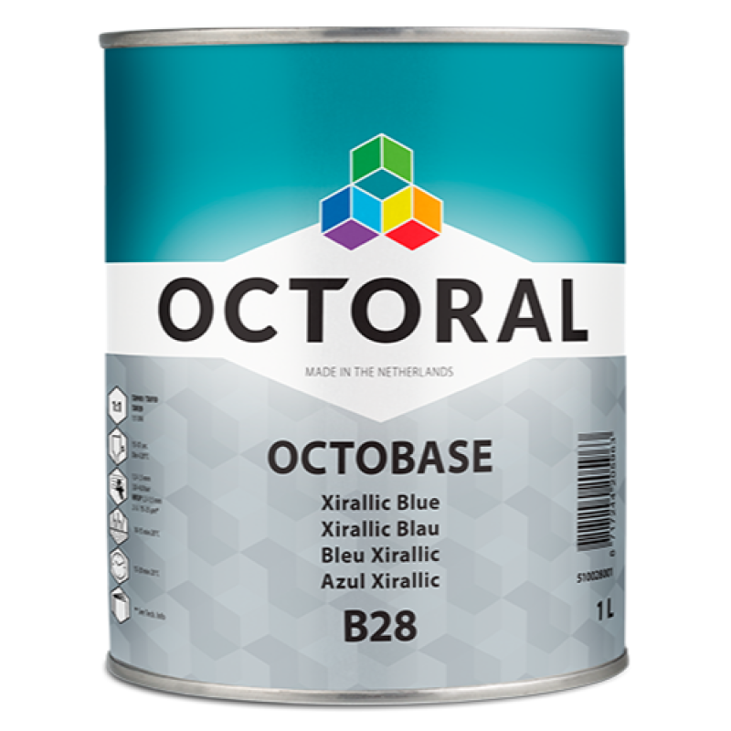 Octoral B28 Octobase System Xirallic Blue 1L - Image 1
