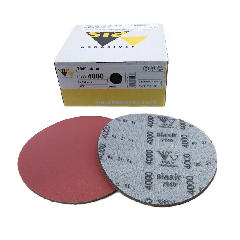Sia 7940 SiaAir Velvet 150mm p4000 (x10) - Image 1