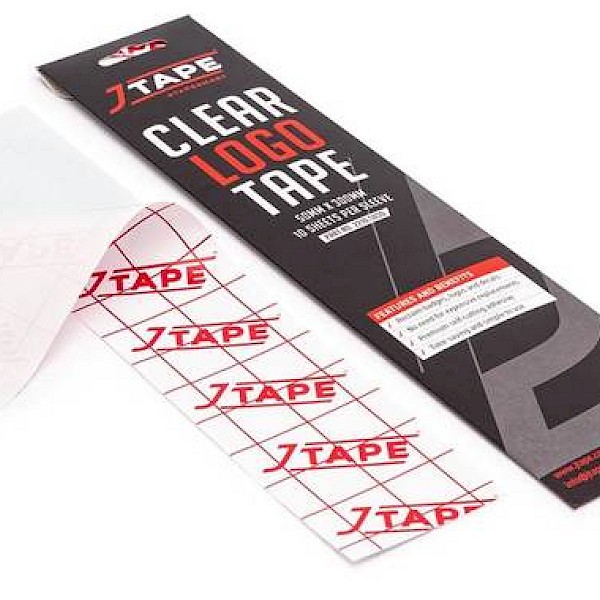 J-Tape Clear Logo Tape Sheets 50mm x 300mm (x10)