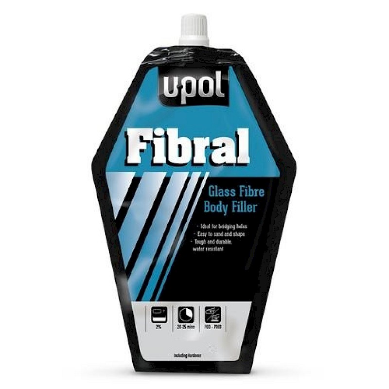 U-Pol Fibral Glass Fibre Repair Filler 880ml - Image