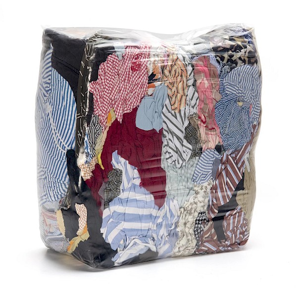 Coloured 10kg Bag Cotton Rags