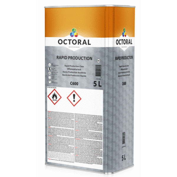Octoral C600 Rapid Production Clear Coat 5L