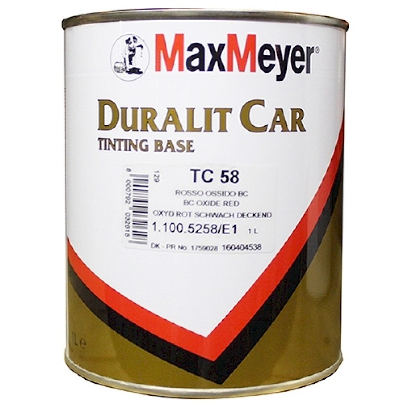 Max Meyer Duralit TC58 Reduced Red Oxide 1L - Image