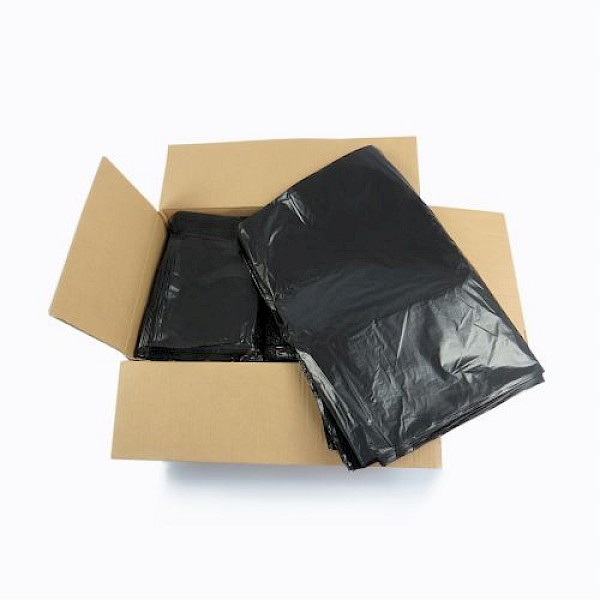 Black Refuse Sacks 460x725x975mm (x200)