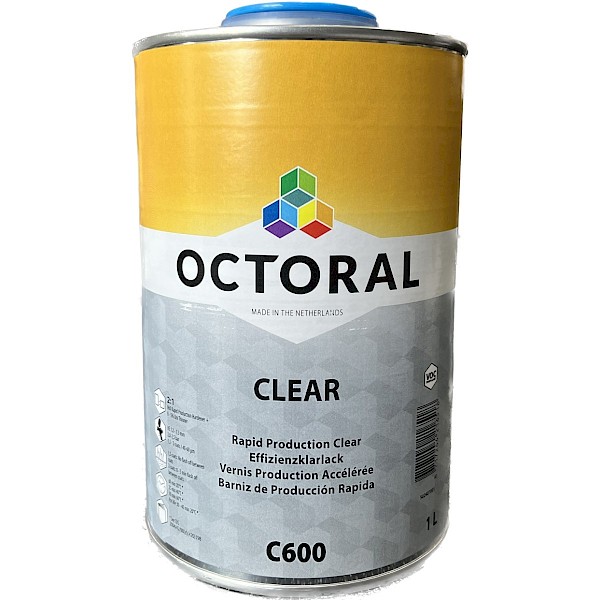Octoral C600 Rapid Production Clear Coat 1L