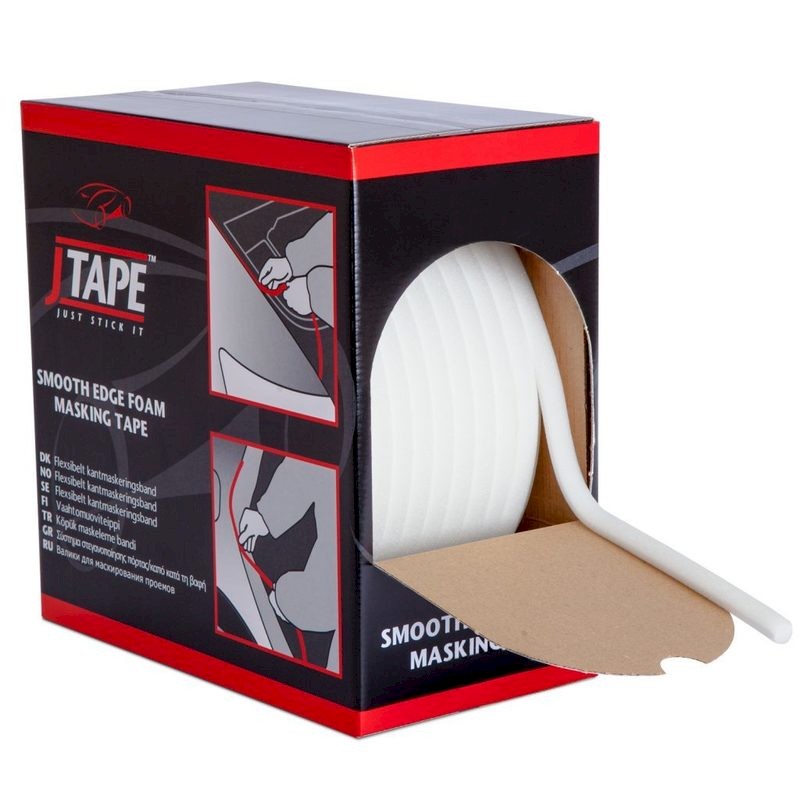 J-Tape Smooth Edge Foam Masking Tape 13mm X 50M - Image