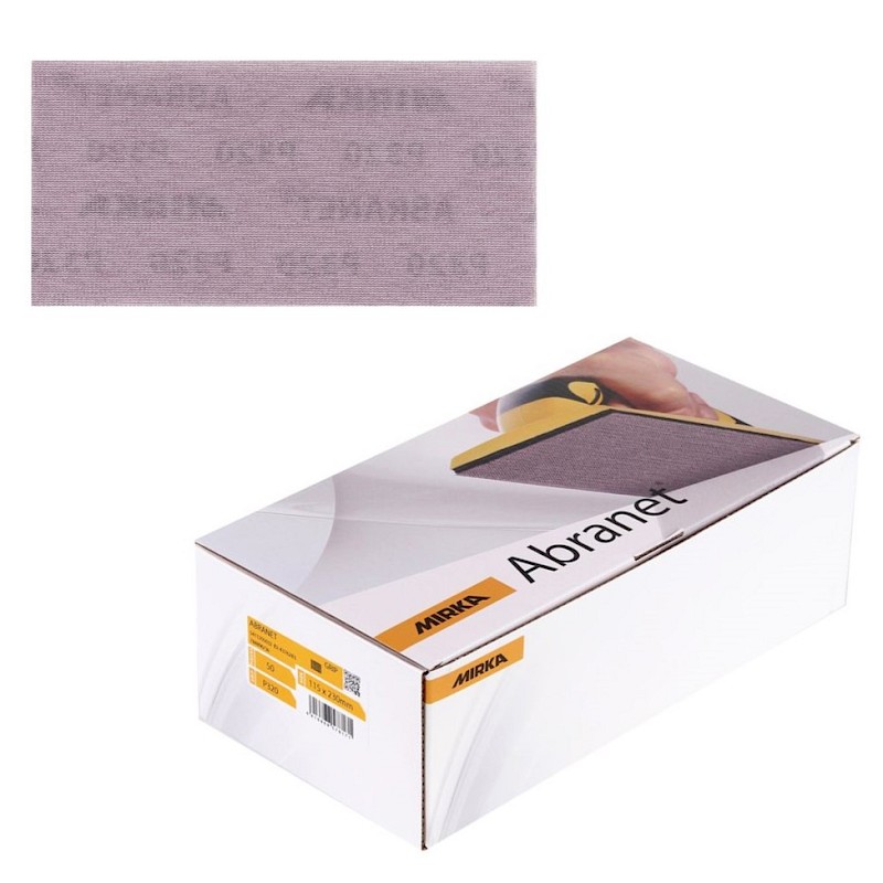 Mirka Abranet p240 115x230mm Grip Strips (x50) - Image 1