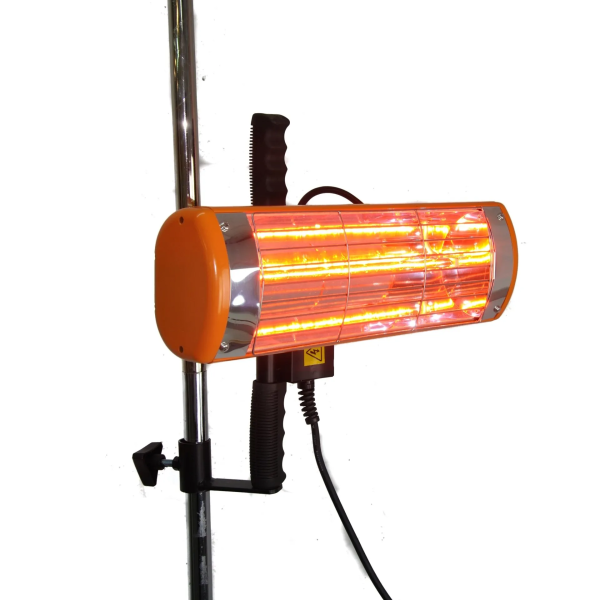 Iwata 1KW Infrared Handheld Heat Lamp Unit With Stand