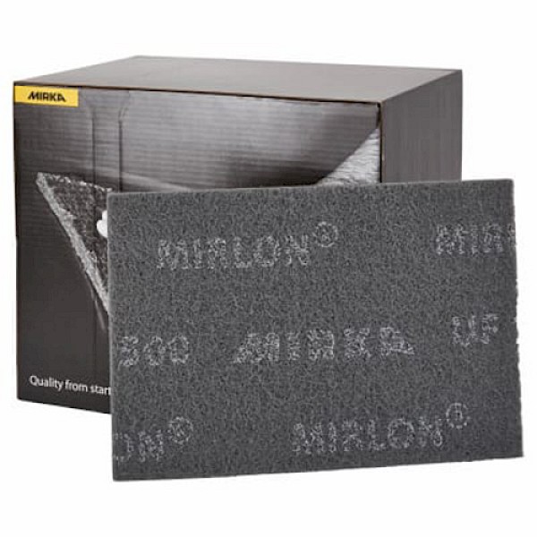 Mirka Mirlon 152x229mm Ultra Fine Grey Scotch Hand Pads x20