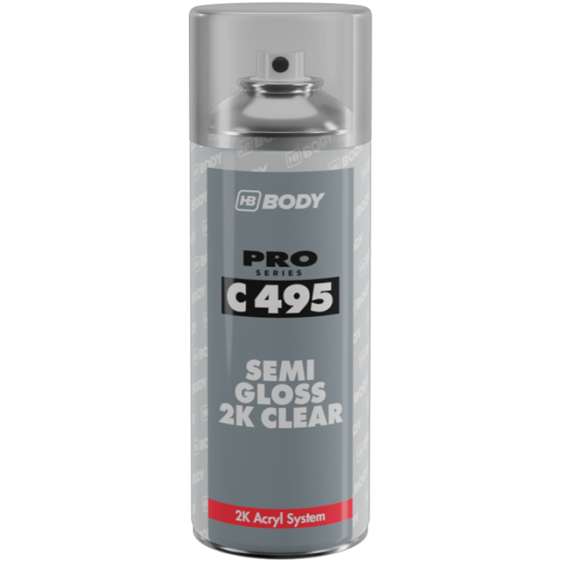 HB Body 495 2K Semi Gloss Lacquer Aerosol 400ml