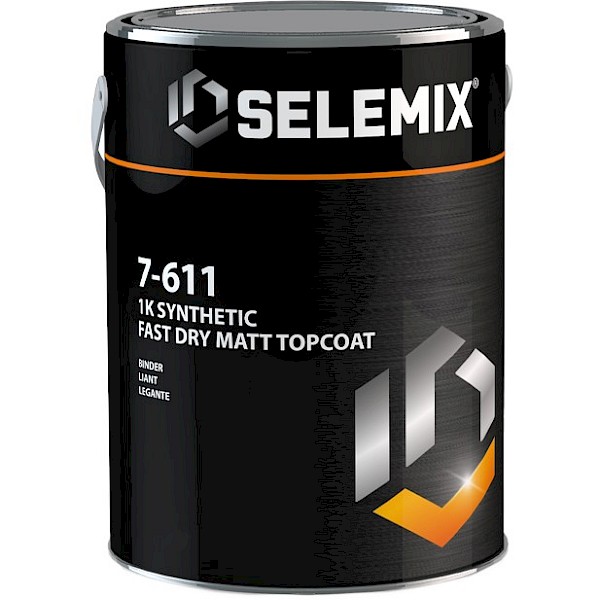 Selemix 7-611 1K Fast Dry Matt Synthetic Topcoat 3.6Kg