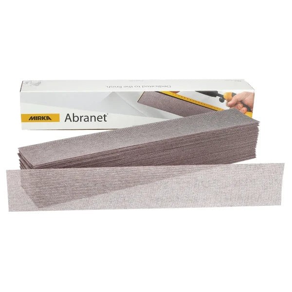 Mirka Abranet p180 70x420mm Grip Strips (x50)
