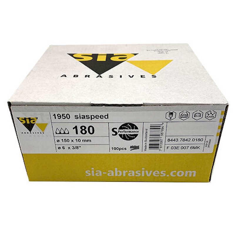 Sia 1950 SiaSpeed Multihole Discs 150mm p180 (x100) - Image 3