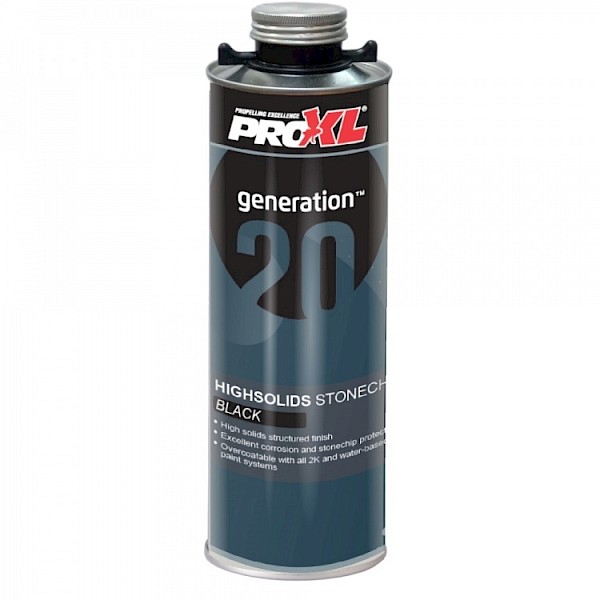 Pro XL Generation 20 High Solids Stonechip Black 1L