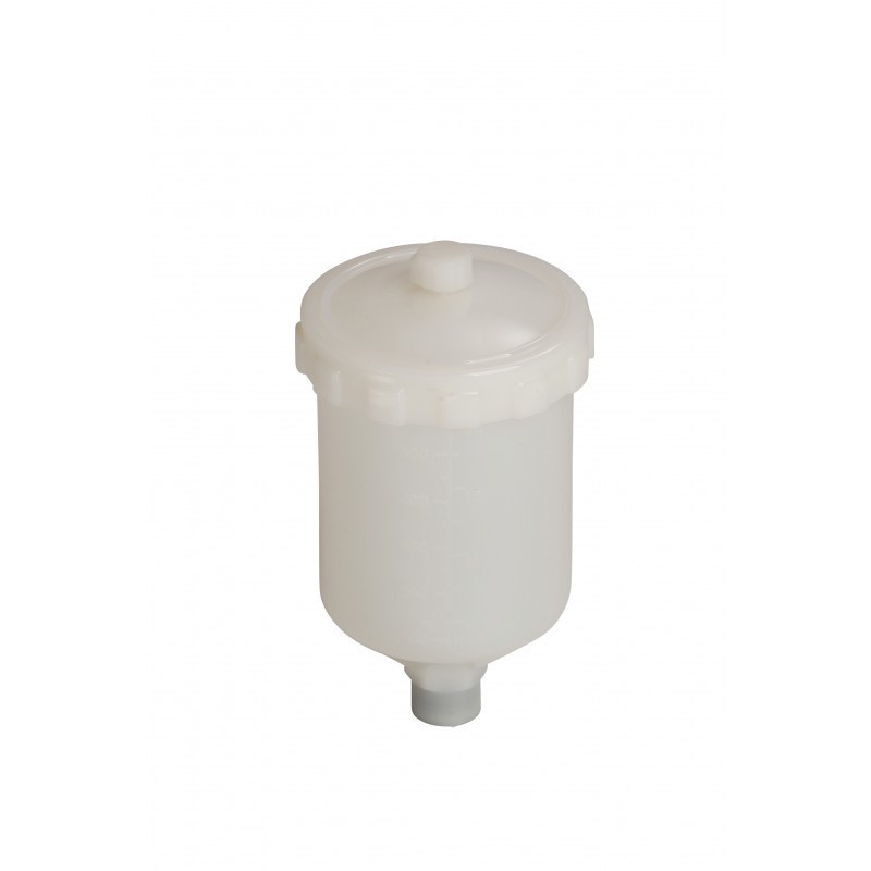 600ml Plastic Spray Gun Pot Female Thread - Image