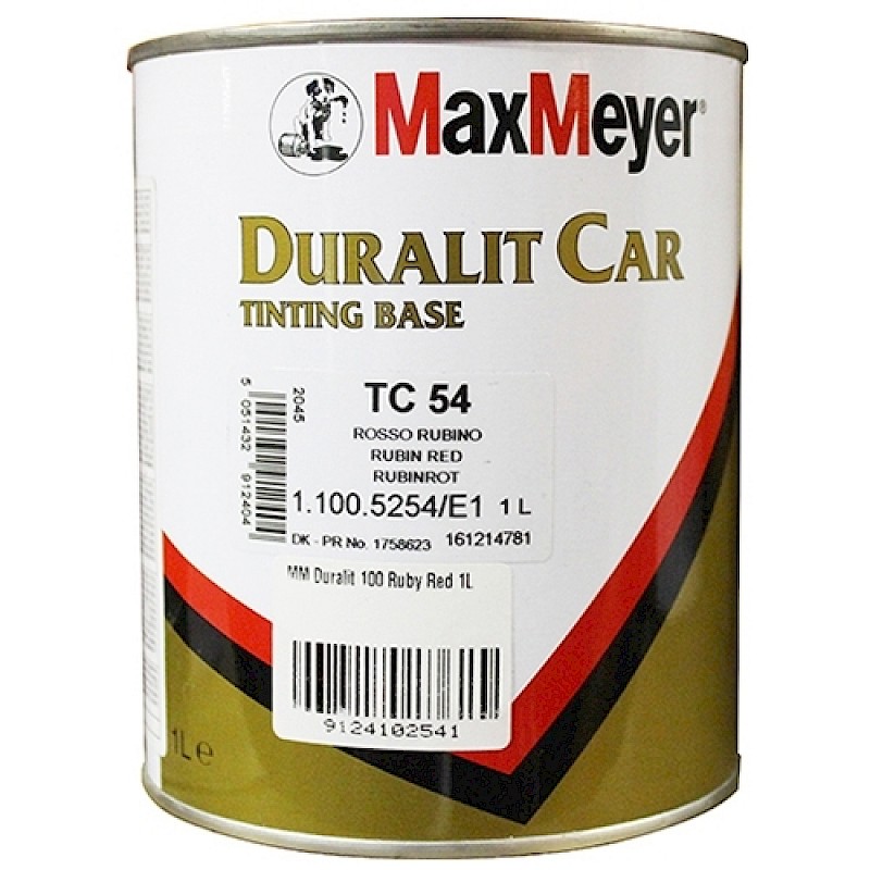 Max Meyer Duralit TC54 Ruby Red 1L - Image