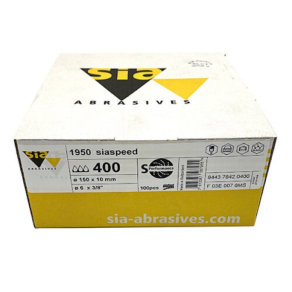 Sia 1950 SiaSpeed Multihole Discs 150mm p400 (x100) - Image 3