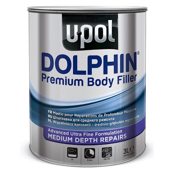 U-Pol Dolphin Medium Filler 3L