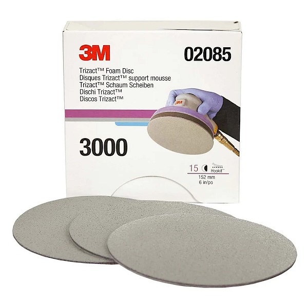 3M Trizact Discs 150mm p3000 (x15) (was 50414)