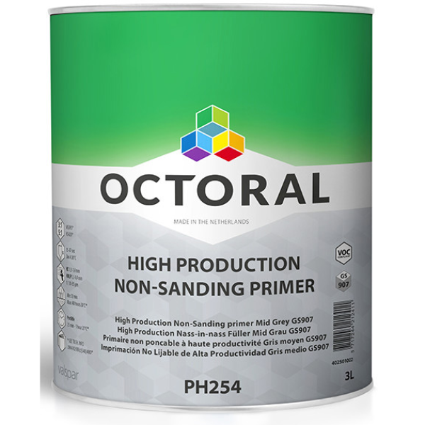 Octoral PH254 Grey Non Sanding Primer 3L
