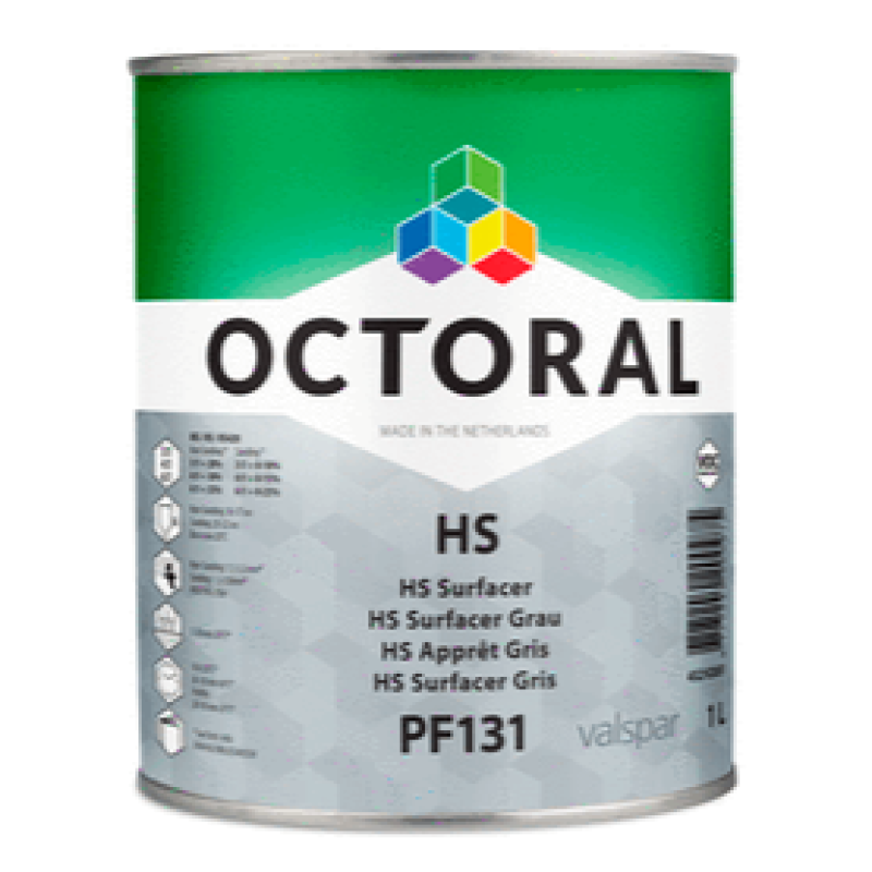 Octoral PF131 Primer/Surfacer Grey 3L - Image 1